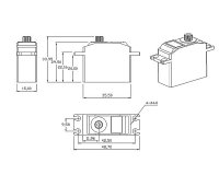 KR-79066 Midi Servo 2530D MG-BB Digital