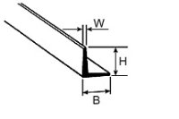 AFS-1 Winkelprofil 1,2x1,2x250mm (10)