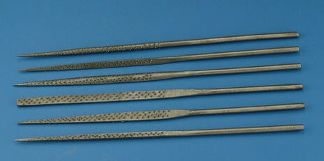 Schlüsselraspeln 6 vers. Formen