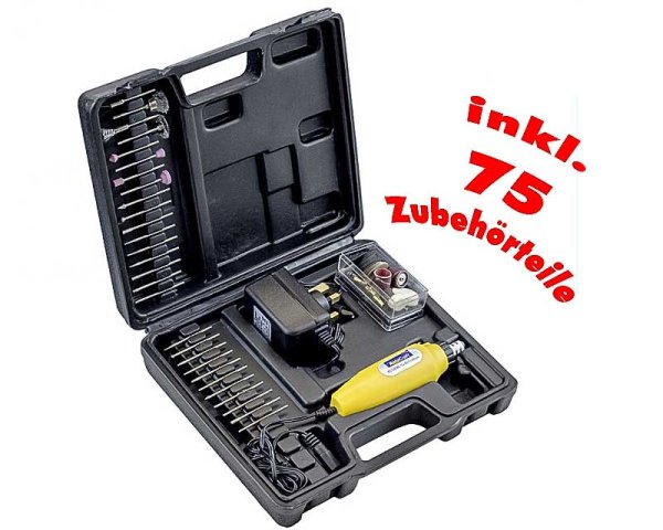 RC12 Multiwerkzeug 12V Set inkl. 75 Zubehörteile