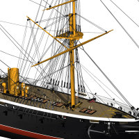 KR-BB0512 HMS Warrior 1:100 Baukasten