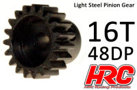 Motorritzel - 48DP - Stahl - Leicht - 16Z