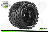 MFT MT 3.8 Uphill 1/8 Sport   Felge schwarz (2) *J* 17mm TRAXXAS, HPI / 0 Offset / LOUISE