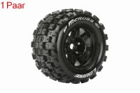 LR-T3327B MFT ST 3.8 Mcross 1/8 Sport   Felge schwarz (2) *J* 17mm TRAXXAS, HPI / 0 Offset / LOUISE