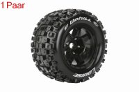 LR-T3326B MFT ST 3.8 Uphill 1/8 Sport   Felge schwarz (2) *J* 17mm TRAXXAS, HPI / 0 Offset / LOUISE