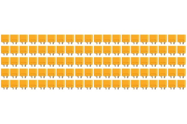 Goldkontakt XT60U 100 Stecker |Yuki AM-628-100M