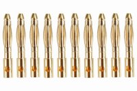 Goldkontakt &Oslash;2,0mm 10 Stecker |Yuki AM-602-10M