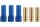 CNAM-632-3BF Goldkontakt XT150 3 Buchsen blaues Gehäuse |Yuki AM-632-3BF