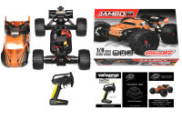 C-00166 Team Corally - JAMBO XP 6S - 1/8 Monster Truck SWB - RTR - Brushless Power 6S - No Battery - No Charger