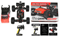 C-00167 Team Corally - DEMENTOR XP 6S - Model 2021 - 1/8 Monster Truck SWB - RTR - Brushless Power 6S - No Battery - No Charger