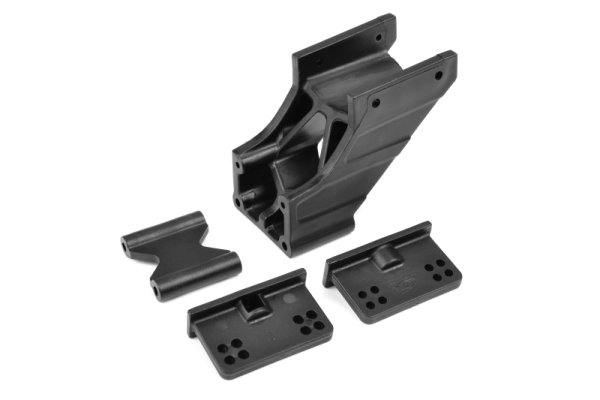 Team Corally - Wing Mount - V2 - Adjustable - Composite - 1 Set