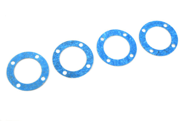 Team Corally - Diff. Gasket for Front and Rear diff 30mm - 4 pcs