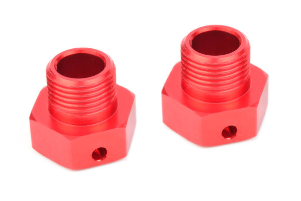 Team Corally - Wheel Hex Adapter - Wide RTR - Aluminum - 2 pcs