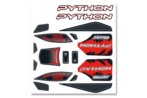 Team Corally - Body Decal Sheet  - Python XP 6S - 1 pc