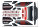 C-00180-380-1 Team Corally - Body Decal Sheet  - Kronos XP 6S - 1 pc