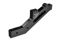 Team Corally - Chassis Brace V2 - Front - Swiss Made 7075 T6 - Hard Anodised - Black - Made In Italy - Fits all TC 1/8 Cars - 1pc