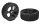 C-00180-611 Team Corally - Off-Road 1/8 Buggy Tires - Xprit - Low Profile - Glued on Black Rims - 1 pair