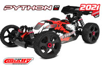 Team Corally - PYTHON XP 6S - Model 2021 - 1/8 Buggy EP - RTR - Brushless Power 6S - No Battery - No Charger