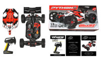 C-00182 Team Corally - PYTHON XP 6S - Model 2021 - 1/8 Buggy EP - RTR - Brushless Power 6S - No Battery - No Charger