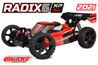 C-00185 Team Corally - RADIX XP 6S - Model 2021 - 1/8 Buggy EP - RTR - Brushless Power 6S - No Battery - No Charger