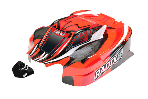 Team Corally - Polycarbonate Body - Radix 6 XP - Painted - Cut - 1 pc