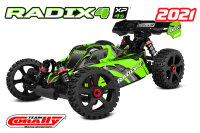 C-00186 Team Corally - RADIX 4 XP - 1/8 Buggy EP - RTR - Brushless Power 4S - No Battery - No Charger