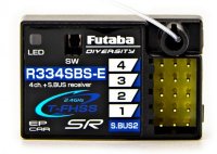 FUTABA T7PXR 2.4GHz + R334SBS-E+LiPo 2800mAh + Lader
