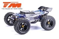 Auto - Monster Truck Elektrisch - 4WD - RTR - Brushless 2200KV - 4S/6S - Wasserdicht - Team Magic E6 III BES + Silver / TM505010S