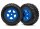 TRX7674 SCT Reifen auf SCT Felgen blau 12mm (2)