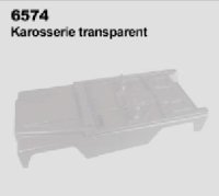 DF6574 Karosserie DF-4S transparent