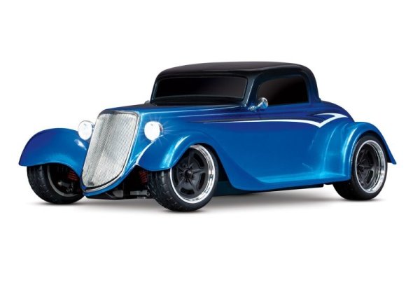 SLVR TRAXXAS 4Tec 3.0 Factory Five 33 HotRod blau 1/9 Coupe