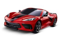 TRX93054-4RED TRAXXAS 4Tec 3.0 Corvette C8 rot 1/9 Sportwagen RTR