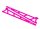 TRX9462P Seitenplatten Wheelie bar Aluminium pink (2)