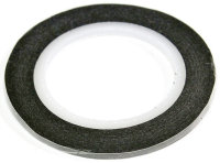 Linierband schwarz 2mm/10m / AB-2440004