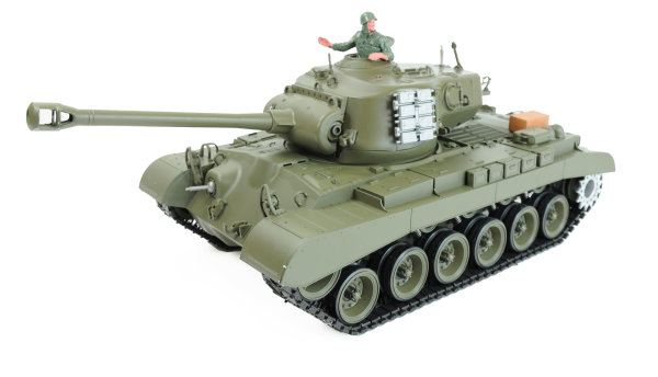 1:16 Panzer U.S. M26 Pershing Rauch & Sound , 2,4GHz IR/BB