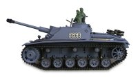 1:16 Panzer Sturmgesch&uuml;tz III Rauch &amp; Sound ,...