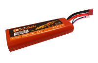 Lipo Akku 2S - 7,4 Volt - 3000mAh, 45C - rund