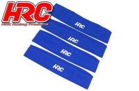 HRC28057BL Tuningteile - 1/8 Off Road - Dämpfersocken 110x25-30mm - Blau (4 pcs)