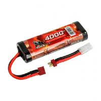 Robitronic NiMH Akku 4000mAh 7,2V Stick Pack T-Stecker &amp; Tamiya