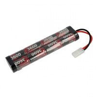 NiMH Akku 3600mAh 9,6V Stick Pack Tamiya Stecker