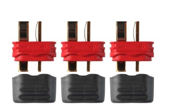 Goldkontakt Deans Ultra Plug mit Isolierkappe 1 Stecker |Yuki AM-616-100M
