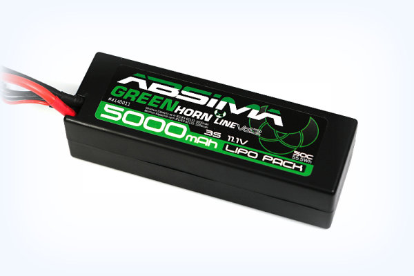 Greenhorn LiPo Stick Pack 11.1V-45C 5000 Hardcase (T-Plug)