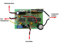 Soundmodul gro&szlig; Benzin/Diesel-Motor mit Horn