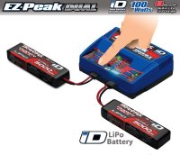 EZ-Peak Dual Schnell-Lader 2x4A &amp; 2x LiPo 5000mAh 3s...