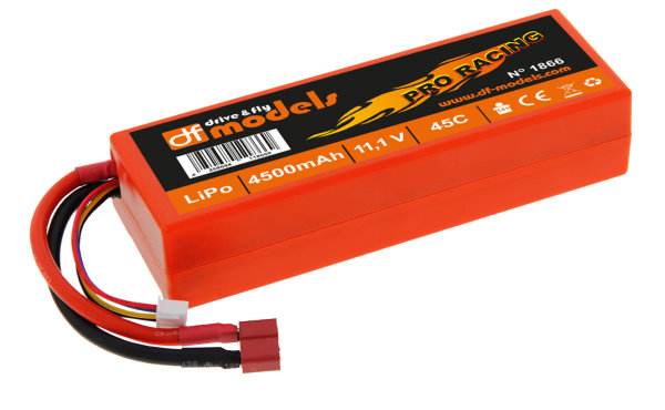 Lipo Akku 3S - 11,1 Volt - 4500mAh, 45C