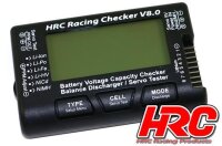 Batterie &amp; Servo Tester - 1~8S - Checker &amp;...