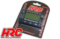 HRC9372C Batterie & Servo Tester - 1~8S - Checker & Balancer mit prozentualer Spannungsanzeige