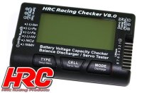 HRC9372C Battery Analyzer - 1~8S - Checker & Balancer mit prozentualer Spannungsanzeige