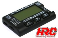 HRC9372C Battery Analyzer - 1~8S - Checker & Balancer mit prozentualer Spannungsanzeige