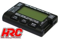 HRC9372C Battery Analyzer - 1~8S - Checker & Balancer mit prozentualer Spannungsanzeige